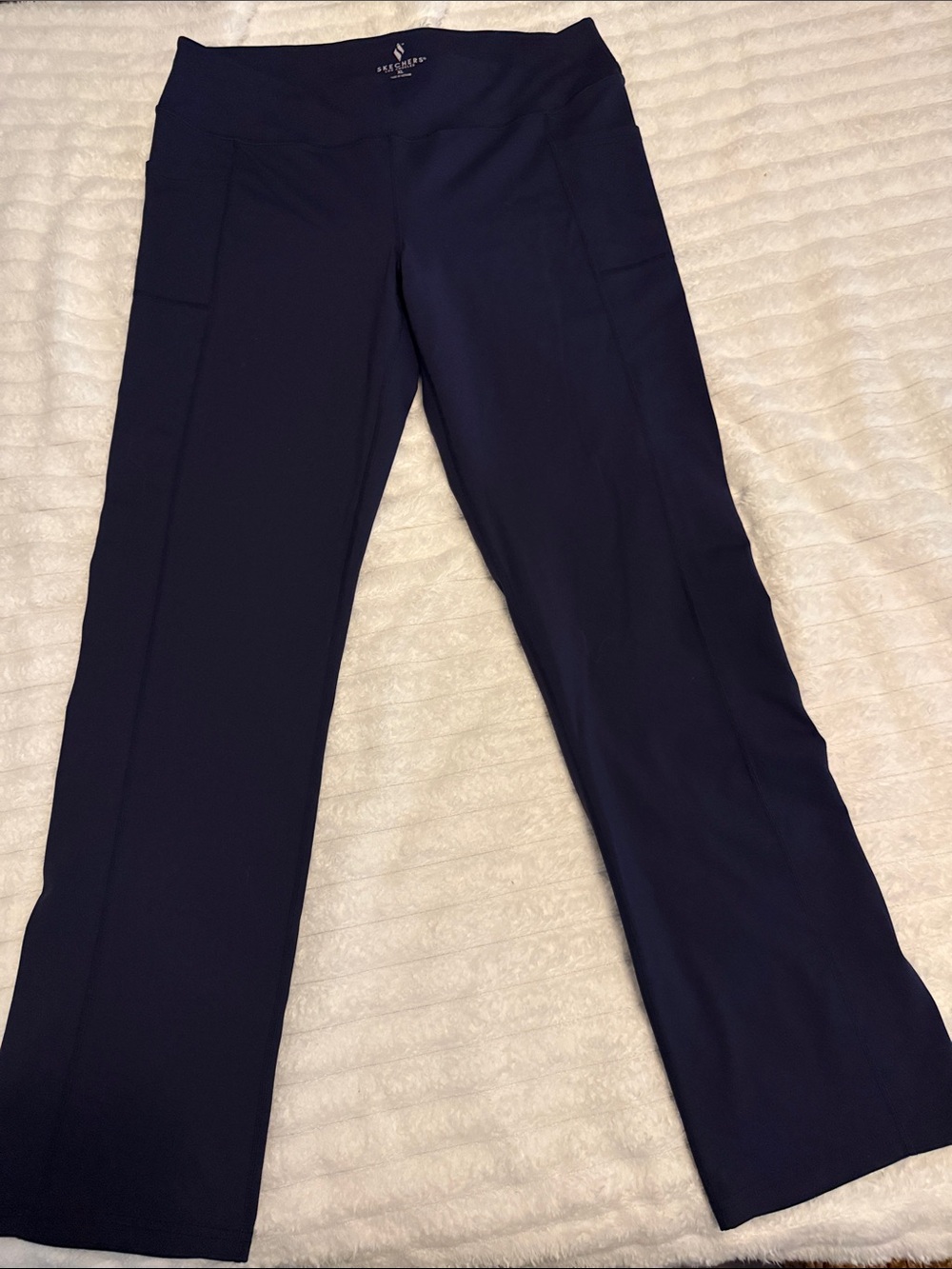 Skechers Navy Bootcut Performance Pants